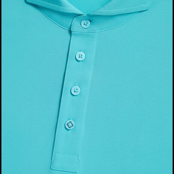 G/FORE Mens Rib Gusset Tech Pique Golf Polo Shirt Stretch Wicking - XL NWT - Picture 6 of 14